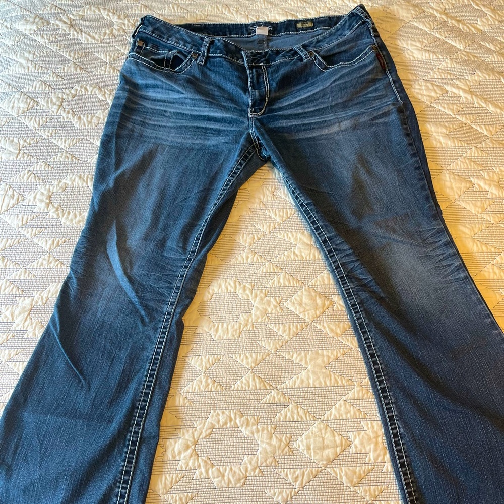 Aiko Silver Jeans